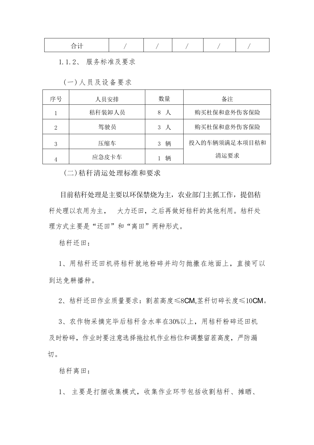 秸秆收运作业项目投标方案（技术标_208页）.docx 第4页