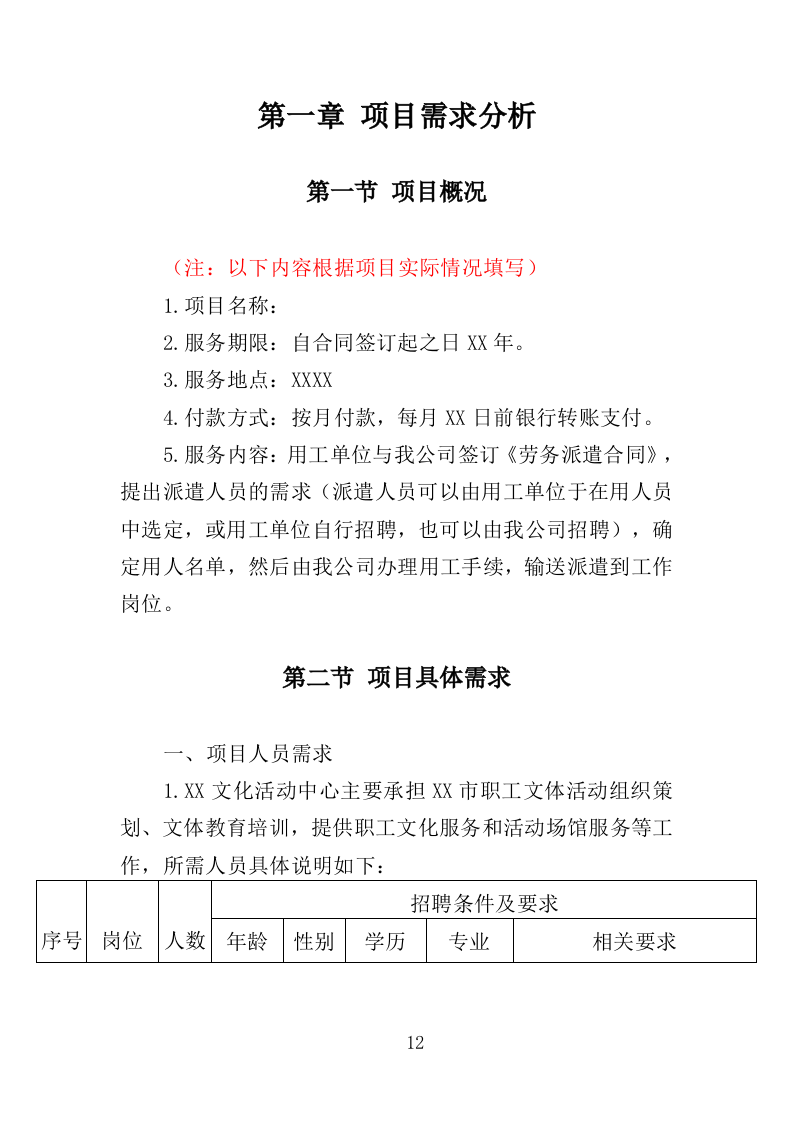 文化活动中心劳务派遣投标方案（350页）.doc 第10页