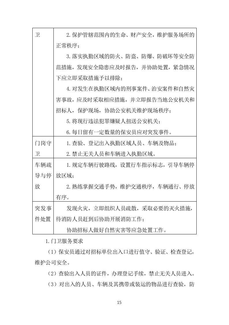 保安外包服务投标方案（375页）.doc 第15页