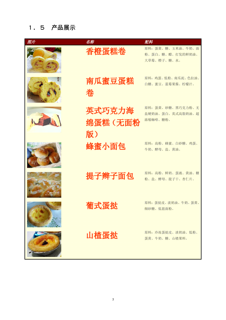 食品蛋糕点心投标书121.doc 第9页