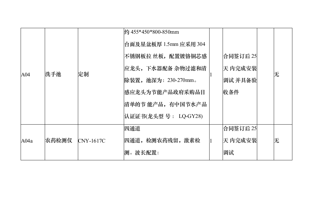 高校食堂厨房设备采购投标文件（技术标_1076页）（2024年修订版）.docx 第8页