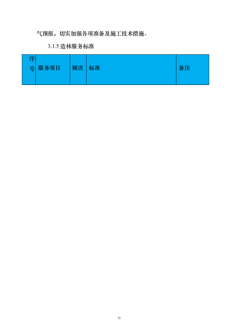人工造林工程投标方案（269页）（2024年修订版）.docx 第11页