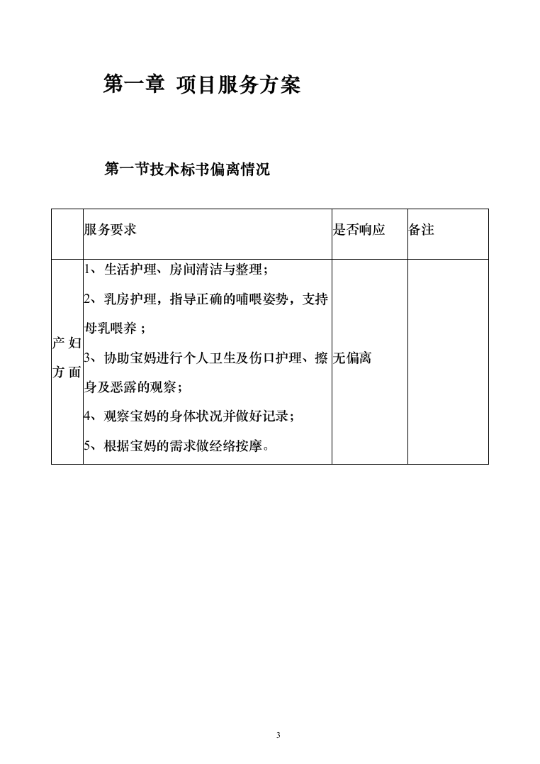 医院月嫂服务项目投标方案（210页）（2024年修订版）.docx 第3页