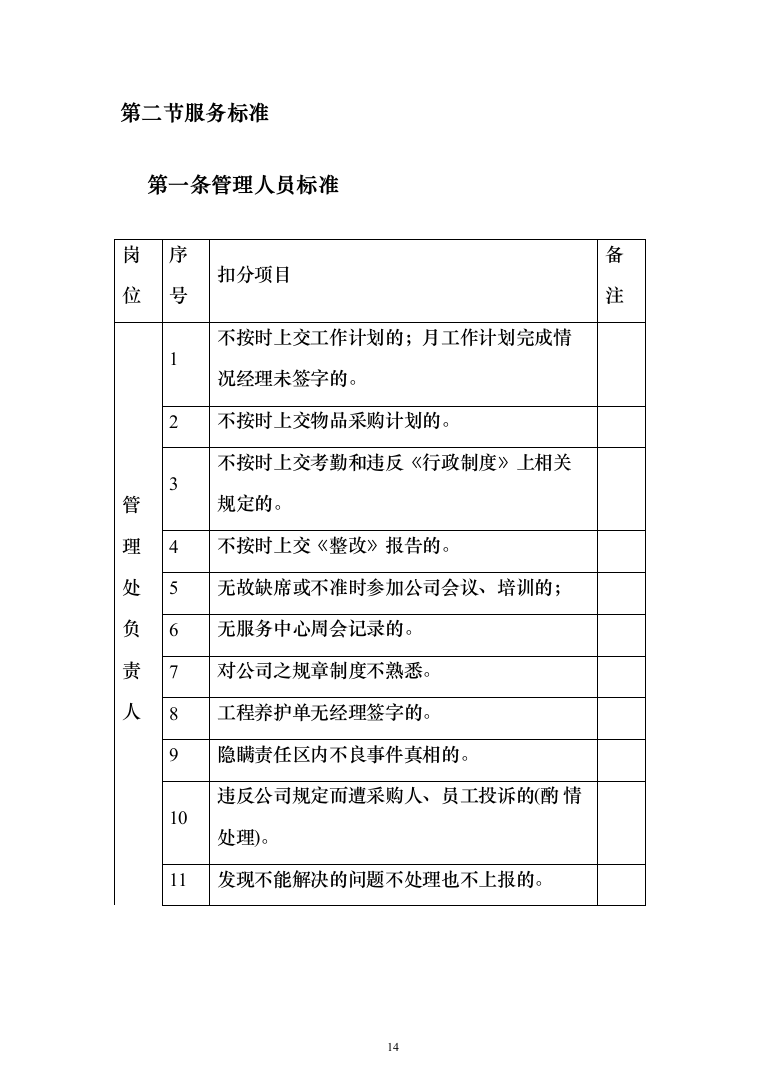 小区物业、保安服务_投标方案（技术标380页）（2024年修订版）.docx 第14页