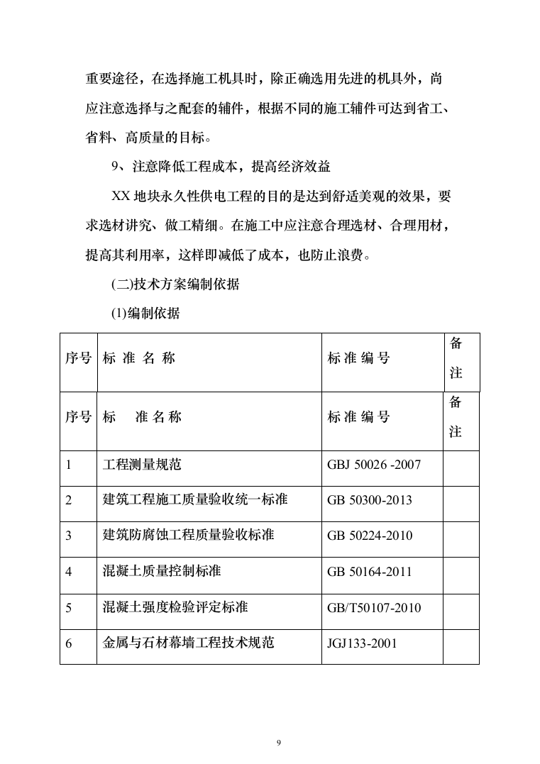 某地块永久性供电工程投标方案（298页）（2024年修订版）.docx 第9页