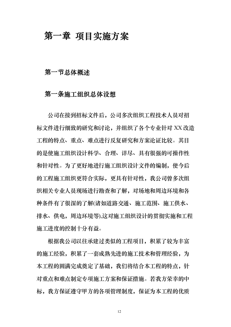 公园改造工程_投标方案（技术标207页）（2024年修订版）.docx 第12页