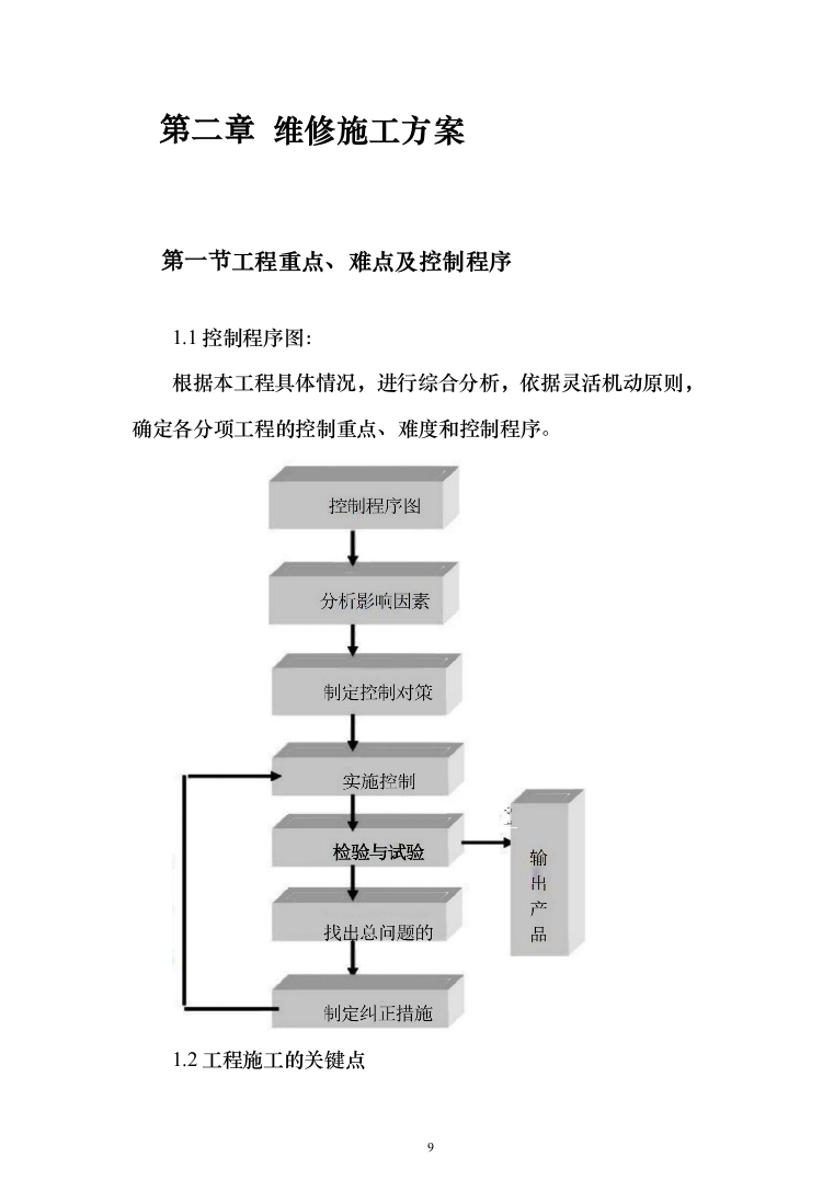 医院零星维修工程投标方案（208页）（2024年修订版）.docx 第9页