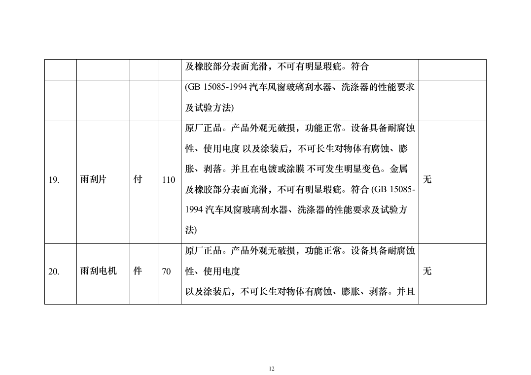 普装车辆装备器材采购项目投标方案（188页）（2024年修订版）.docx 第12页