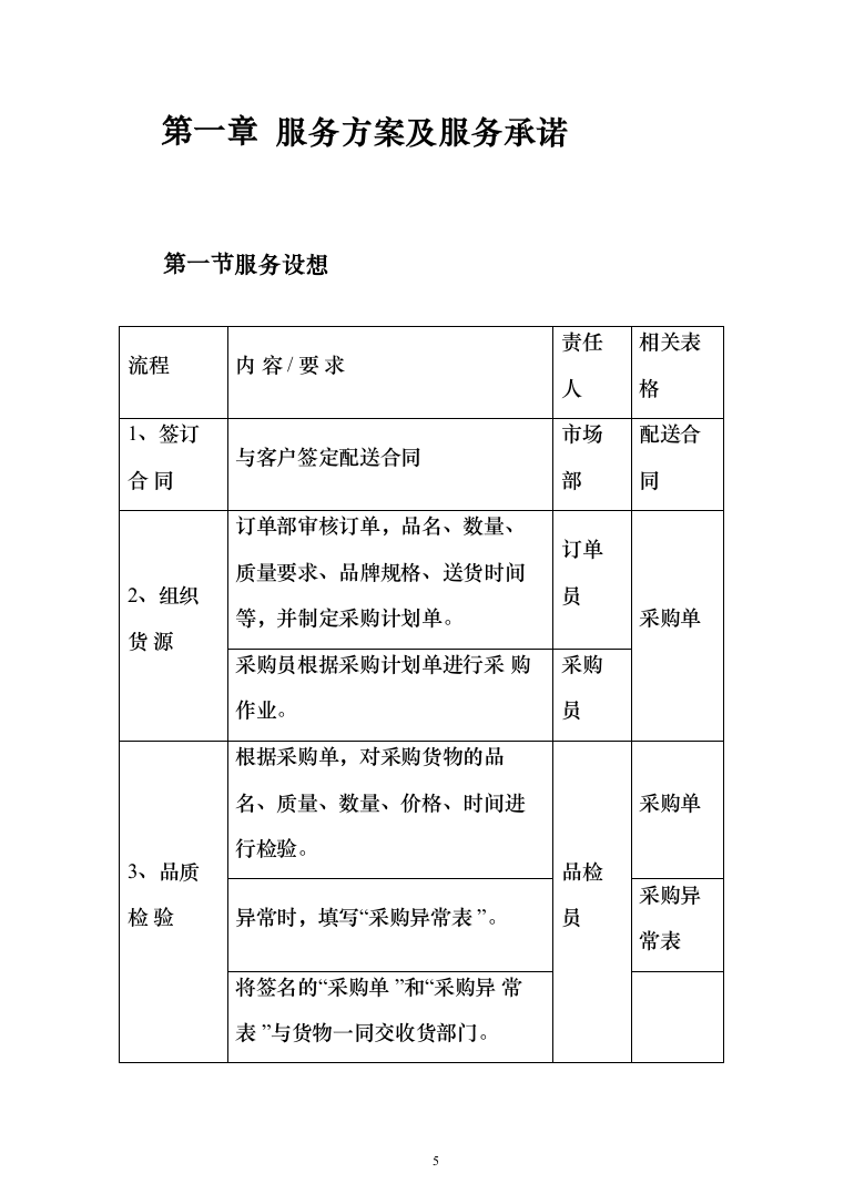 食堂用品定点供应（米面油）_投标方案（技术标220页）（2024年修订版）.docx 第5页
