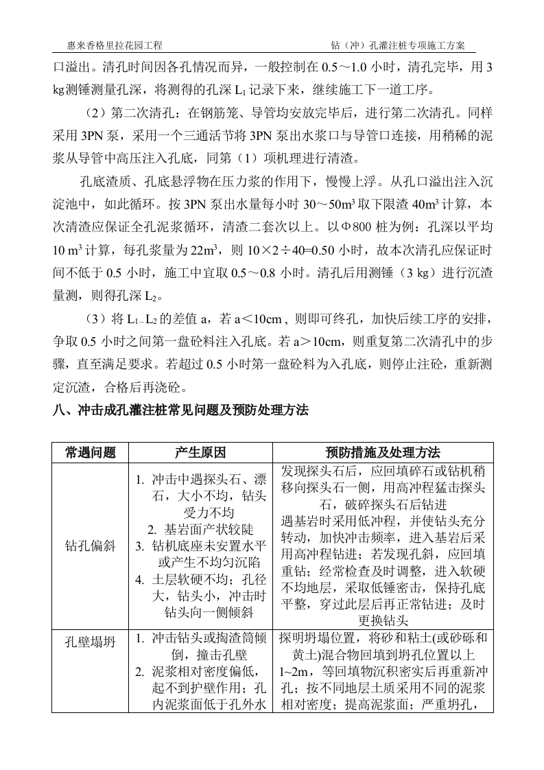 冲孔灌注桩施工方案(2).doc 第9页
