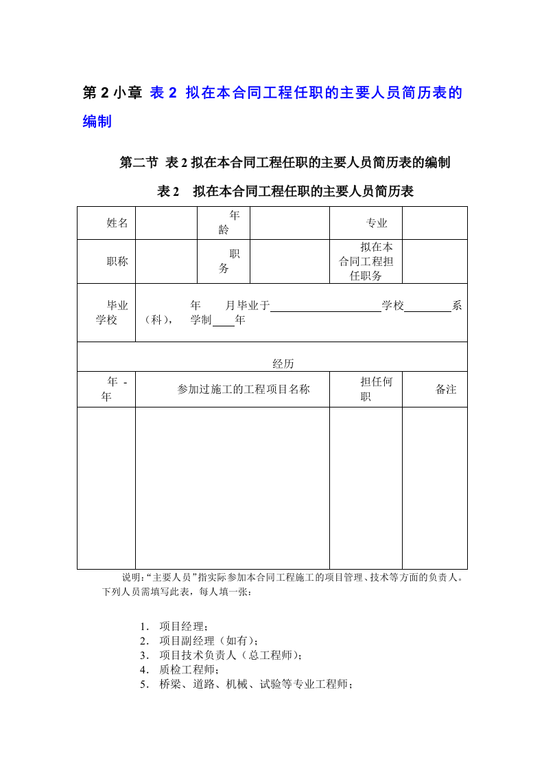 国内投标书附表的编制.doc 第2页