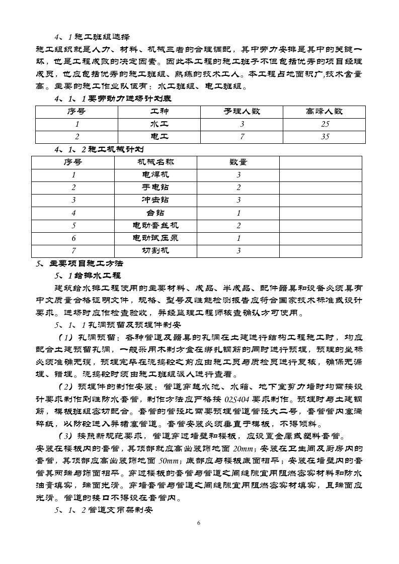 电施工组织方案.doc 第6页