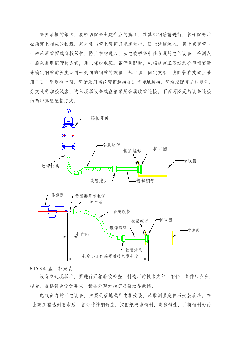 电气设备安装施工方案.doc 第4页