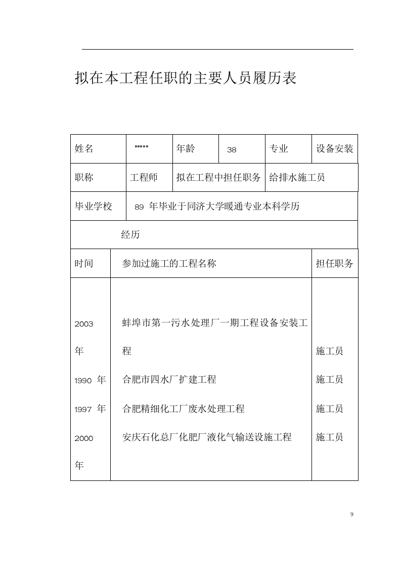 给水工程设备购置及安装工程施工组织设计.doc 第9页