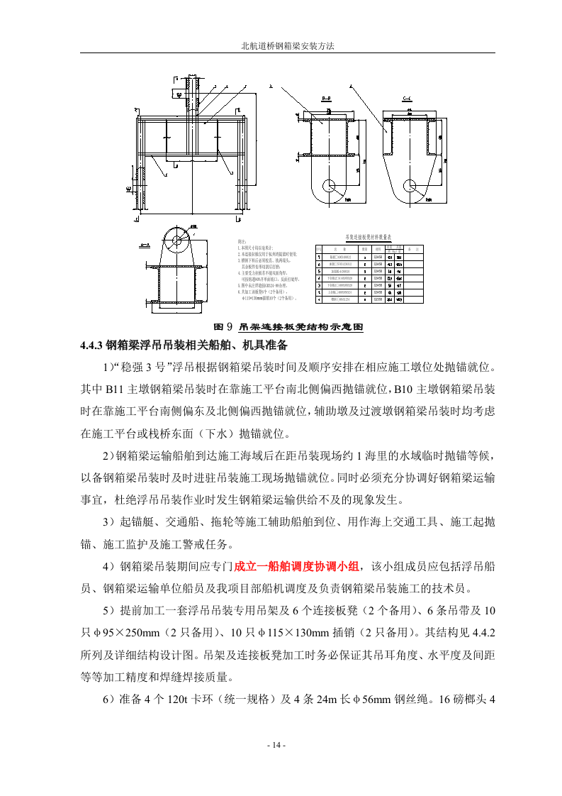 钢箱梁安装施工方法.doc 第14页