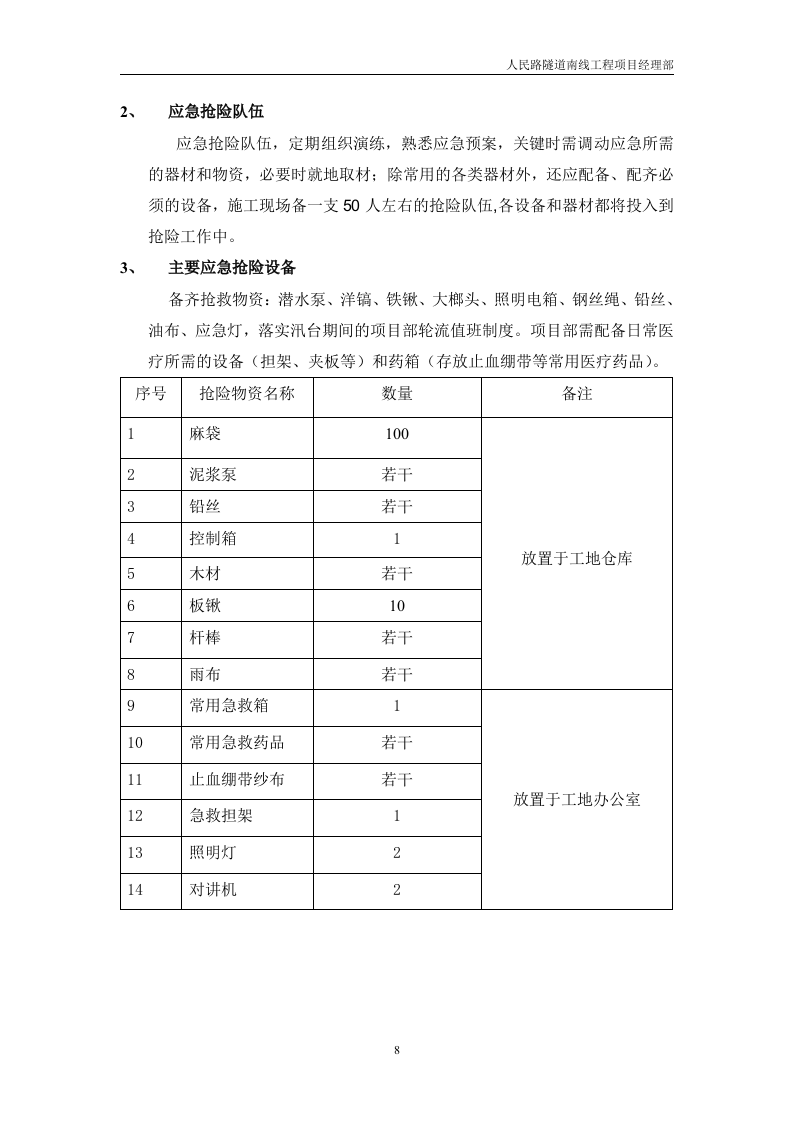 防汛防台应急预案模板.doc 第8页