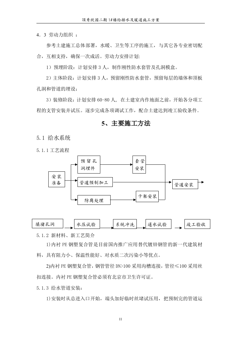 高层住宅水暖施工组织设计.doc 第11页