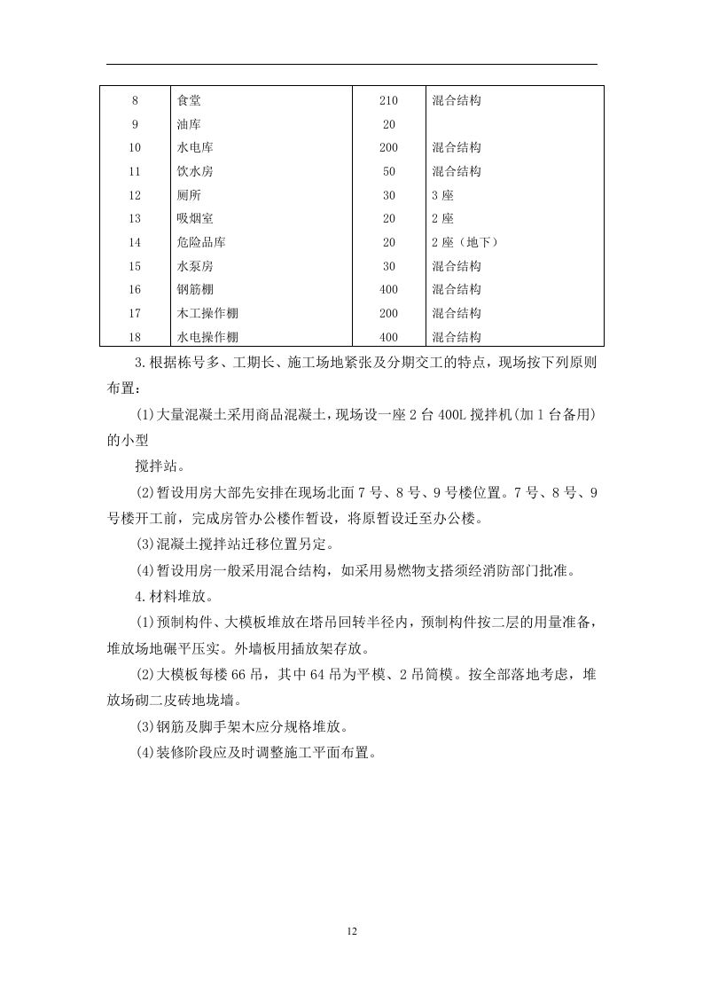 高层公寓和整套服务用房施工组织设计.doc 第12页