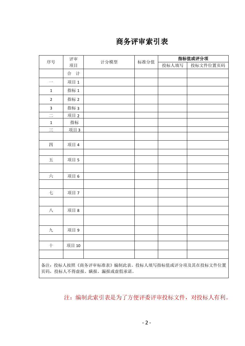 医院物业管理服务投标文件.docx 第3页