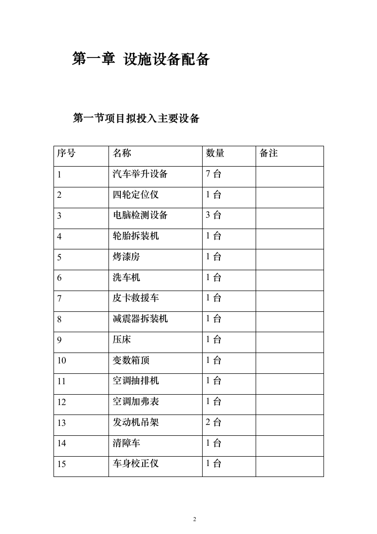 车辆定点维修投标方案（118页）（2024年修订版）.docx 第2页