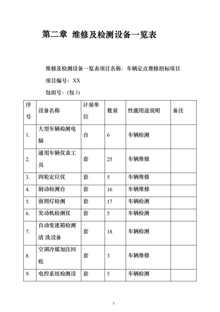 车辆定点维修服务投标方案（103页）（2024年修订版）.docx 第5页
