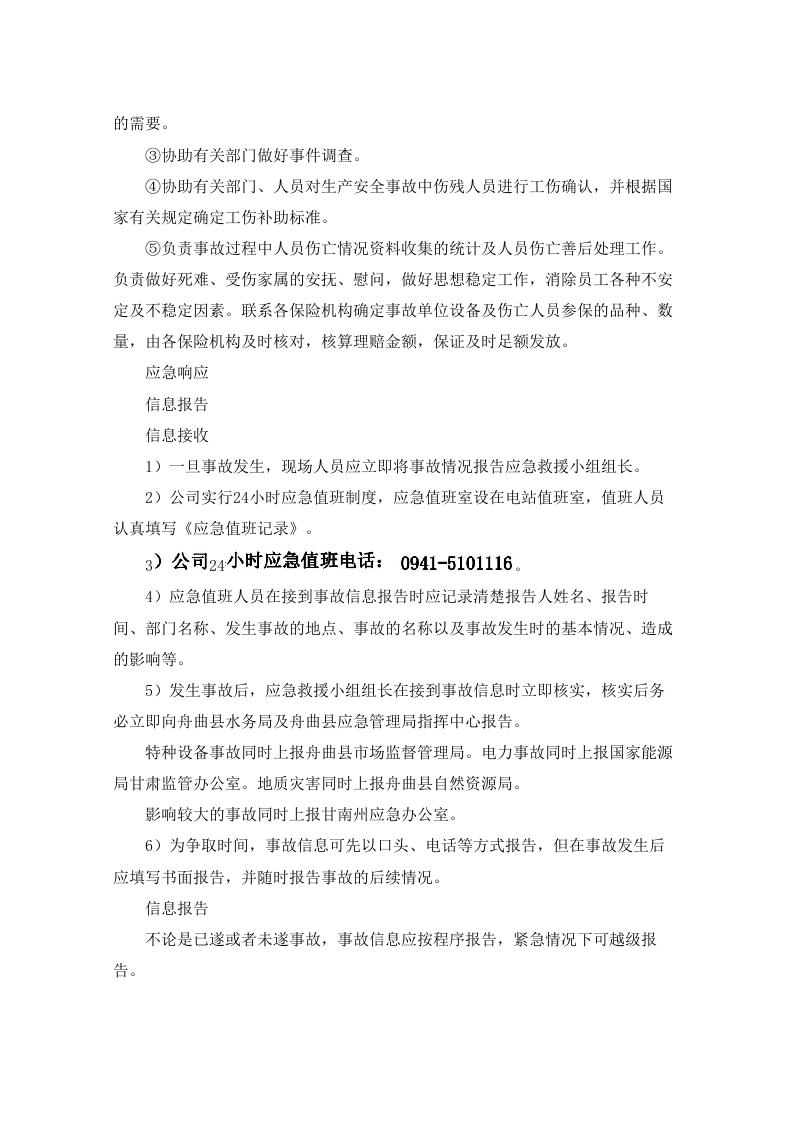 水电站生产安全事故应急预案90页.docx 第5页