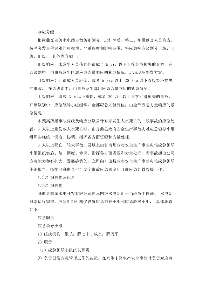 水电站生产安全事故应急预案90页.docx 第2页