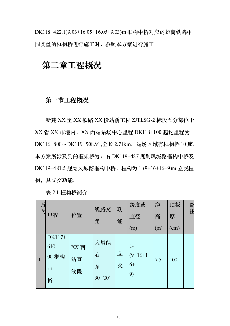 框架桥施工投标方案（197页）（2024年修订版）.docx 第10页