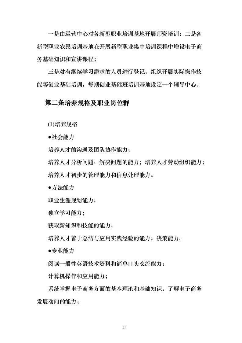 电子商务人才培训体系建设投标方案（129页）（2024年修订版）.docx 第14页