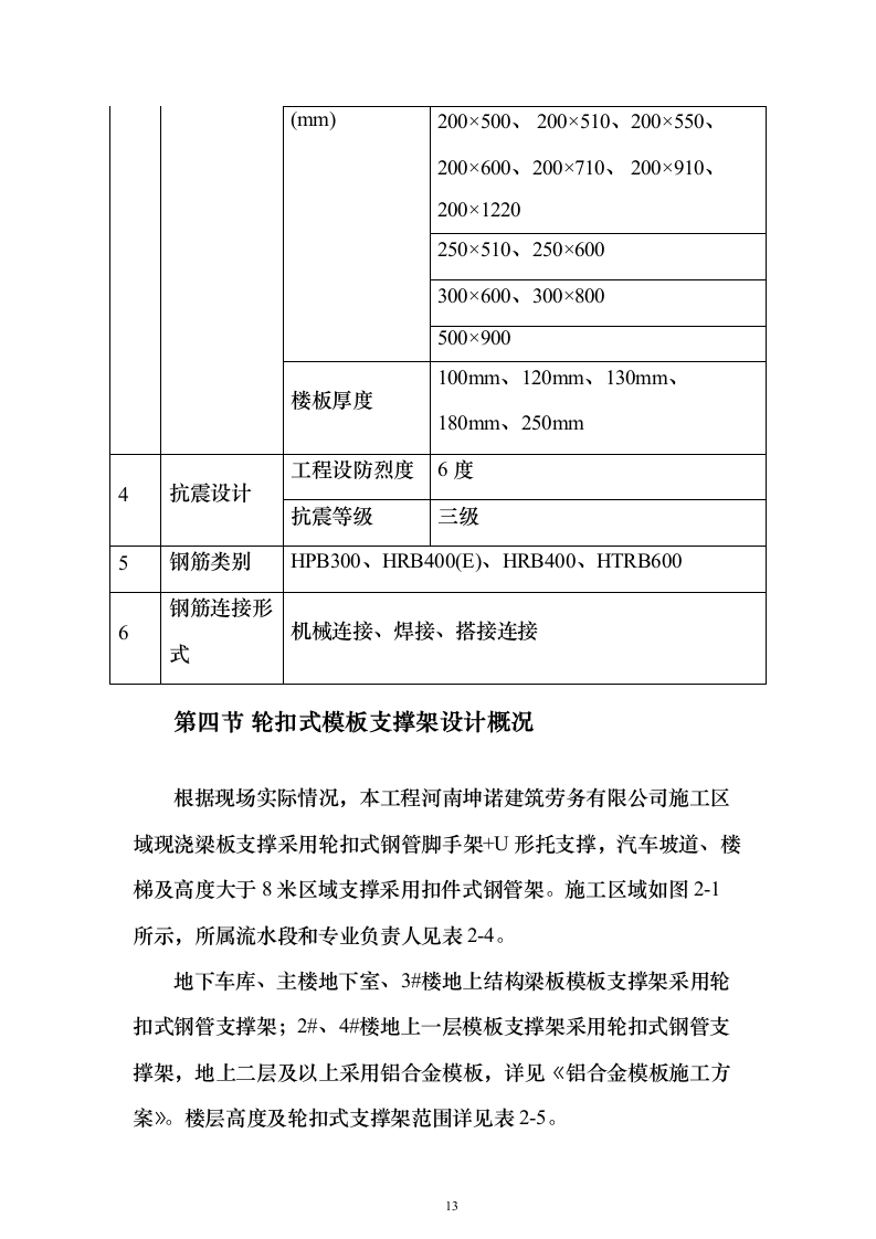 轮扣式模板支撑架安全专项施工投标方案（149页）（2024年修订版）.docx 第13页