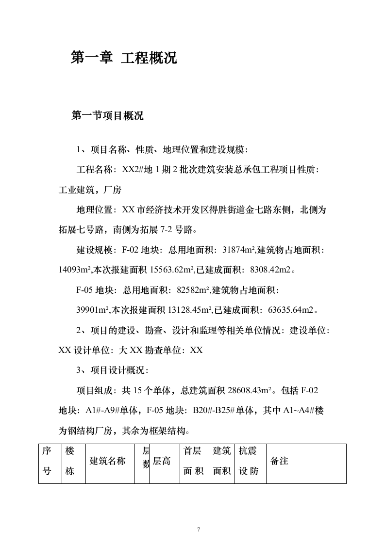 (建筑安装总承包工程)工业厂房投标方案（352页）（2024年修订版）.docx 第7页
