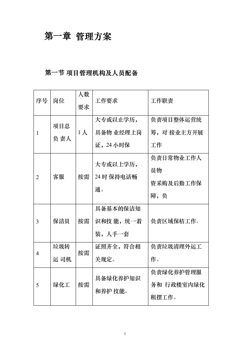 厂房及生活小区物业管理投标方案（315页）（2024年修订版）.docx 第3页