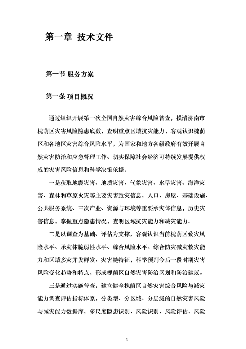 第一次全国自然灾害综合风险普查项目投标方案（275页）（2024年修订版）.docx 第3页