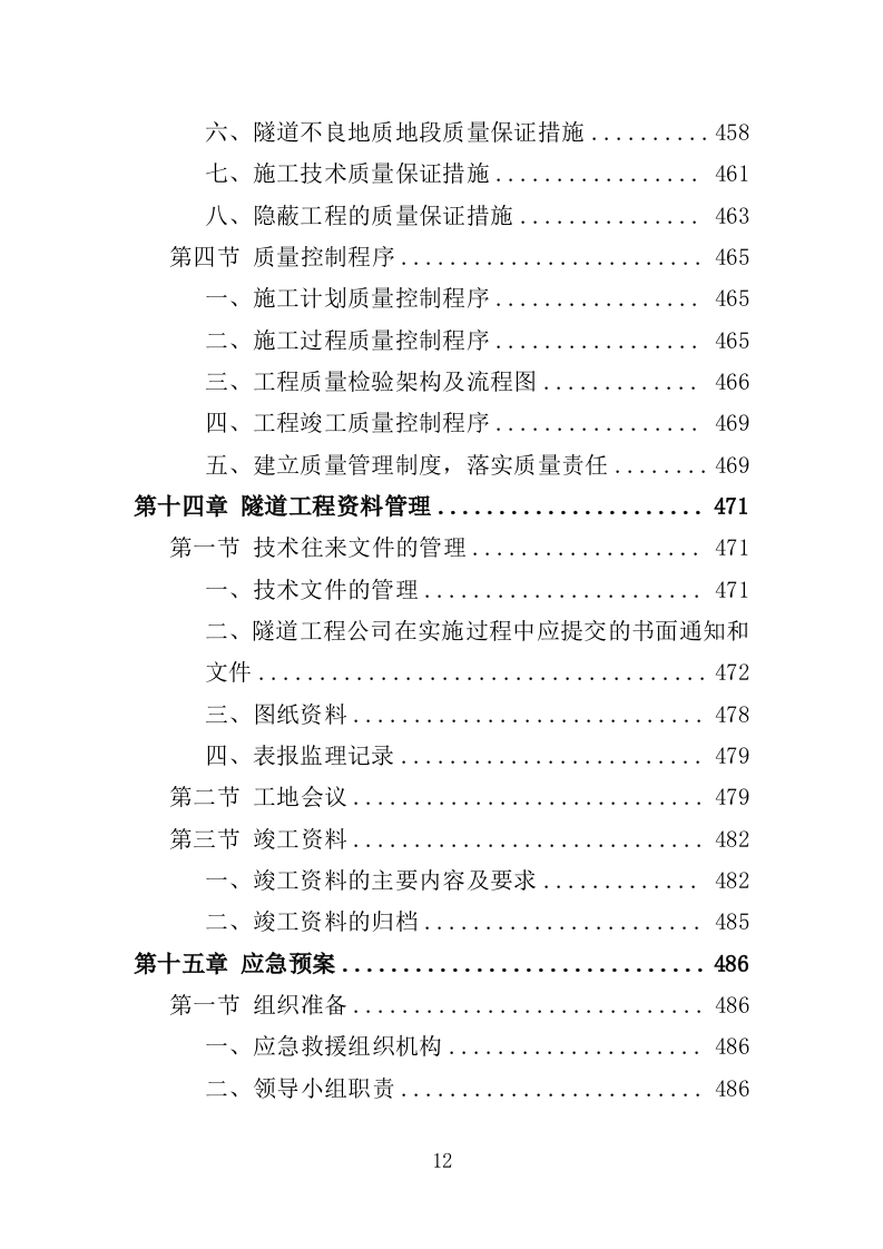 隧道工程投标方案（538页）（2024年修订版）.docx 第12页