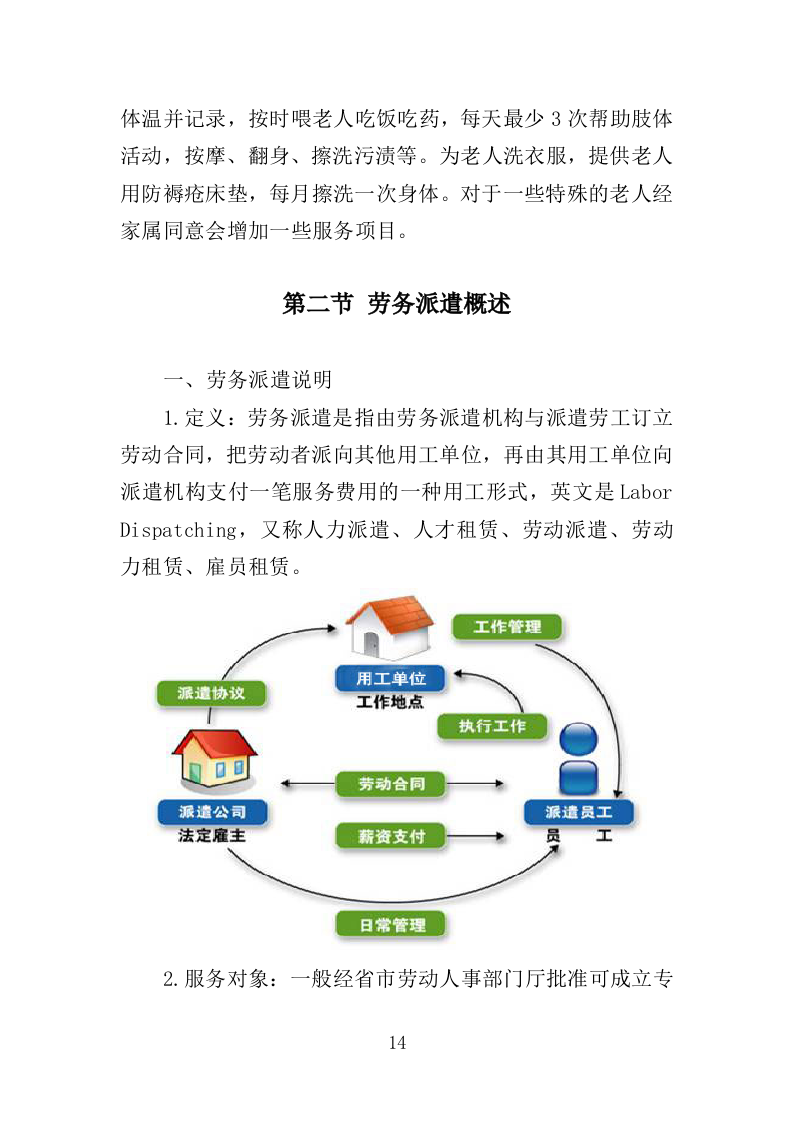 敬老院劳务派遣投标方案（365页）（2024年修订版）.docx 第14页
