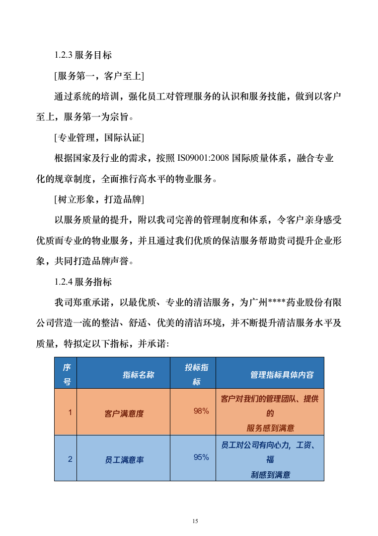 厂区保洁服务投标方案（277页）（2024年修订版）.docx 第15页