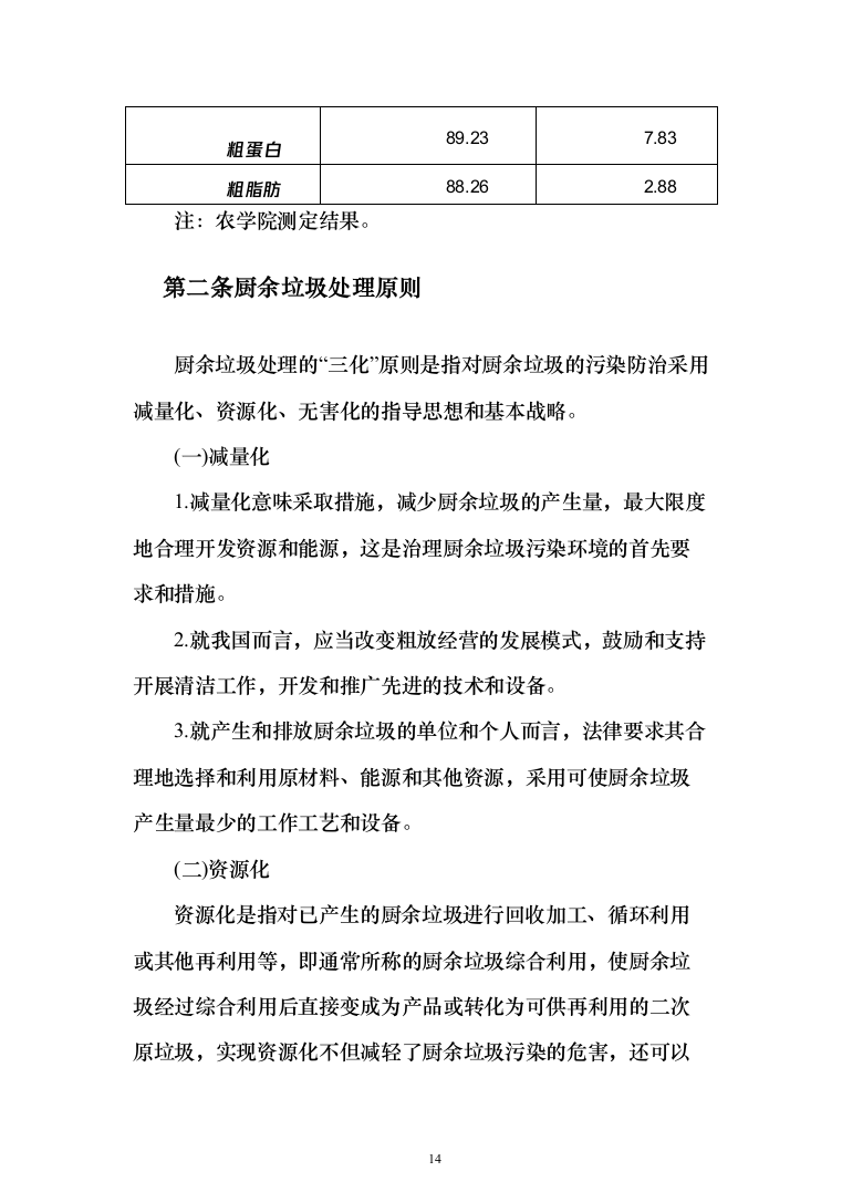 厨余垃圾收运投标方案（323页）（2024年修订版）.docx 第14页