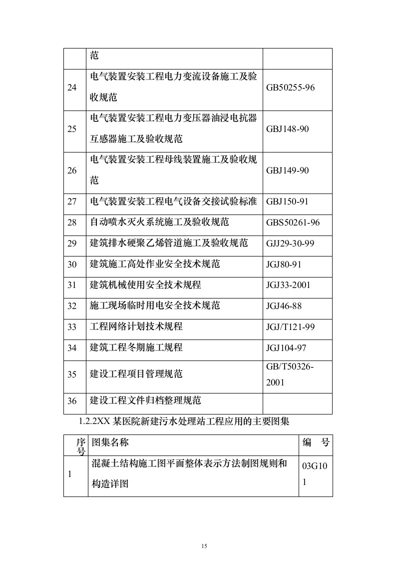 某医院污水处理站施工投标方案（407页）（2024年修订版）.docx 第15页