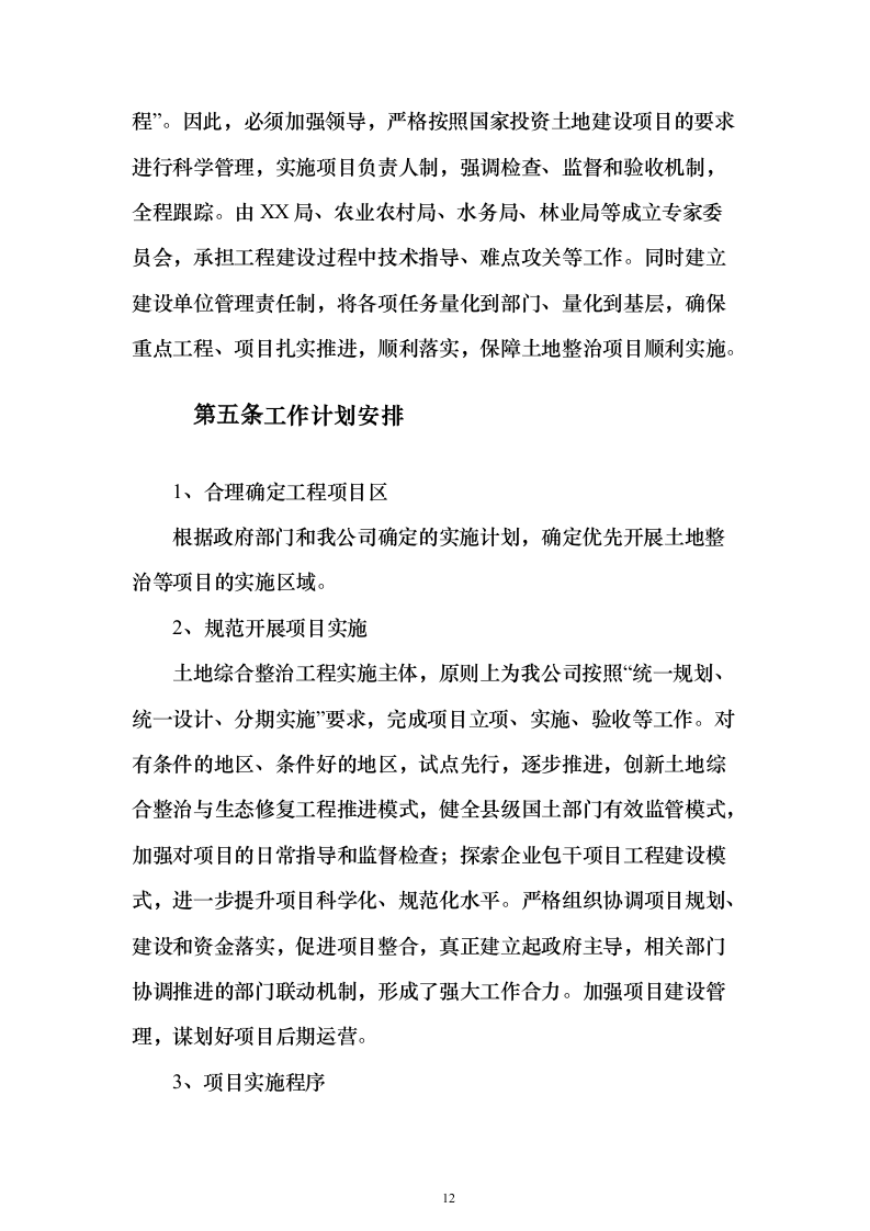 土地综合整治投标方案（技术标152页）（2024年修订版）.docx 第12页