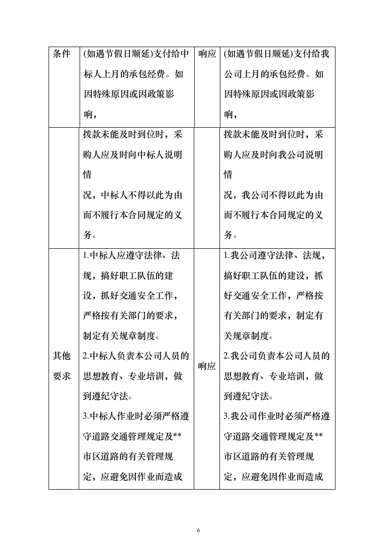 市政桥梁、隔音屏及地下通道清洗服务投标方案（615页）（2024年修订版）.docx 第6页