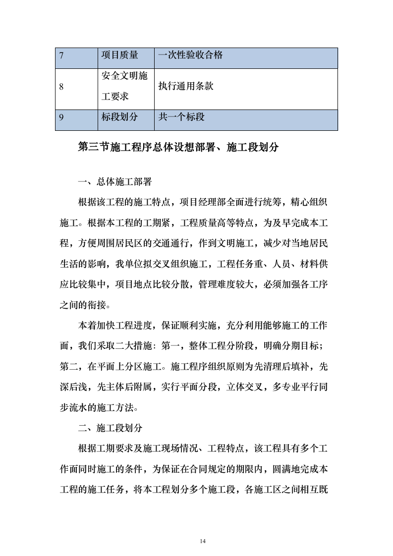 市政道路施工投标方案（613页）（2024年修订版）.docx 第14页