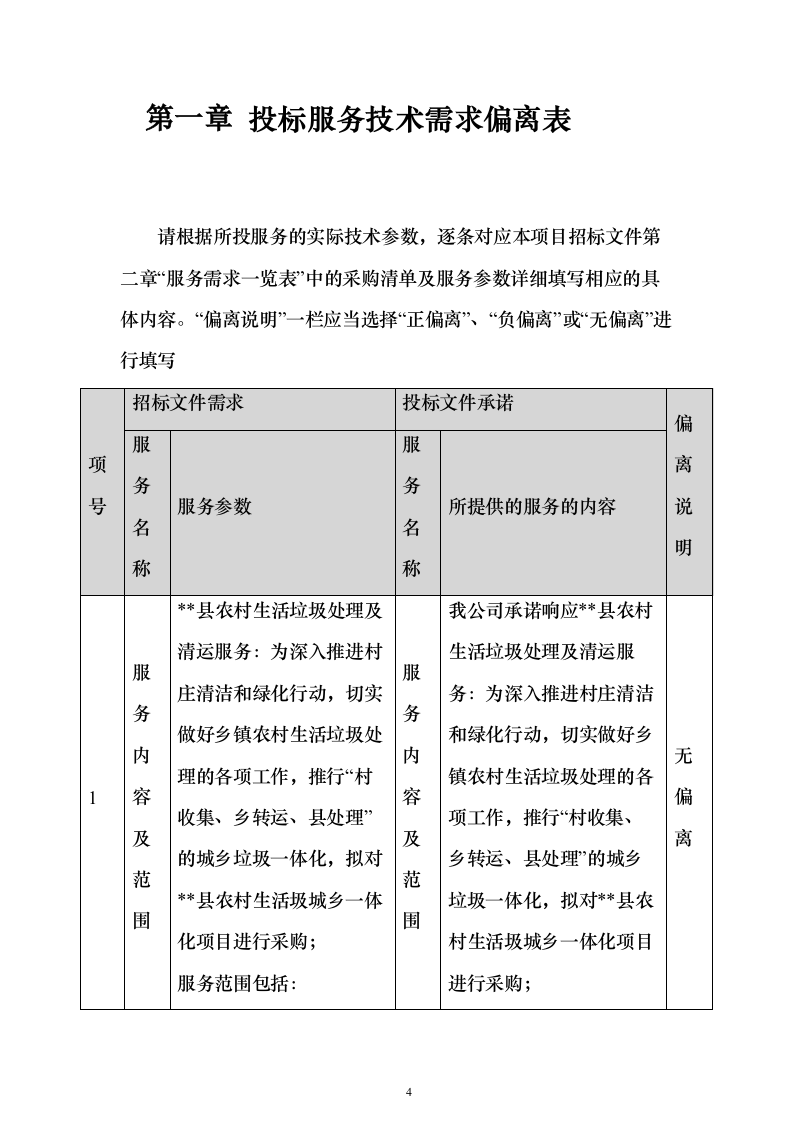 环卫垃圾清运投标方案（技术标640页）（2024年修订版）.docx 第4页