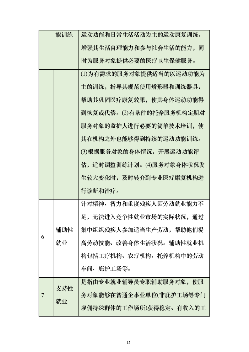 残疾人寄宿托养服务照料项目511页（2024年修订版）.docx 第12页
