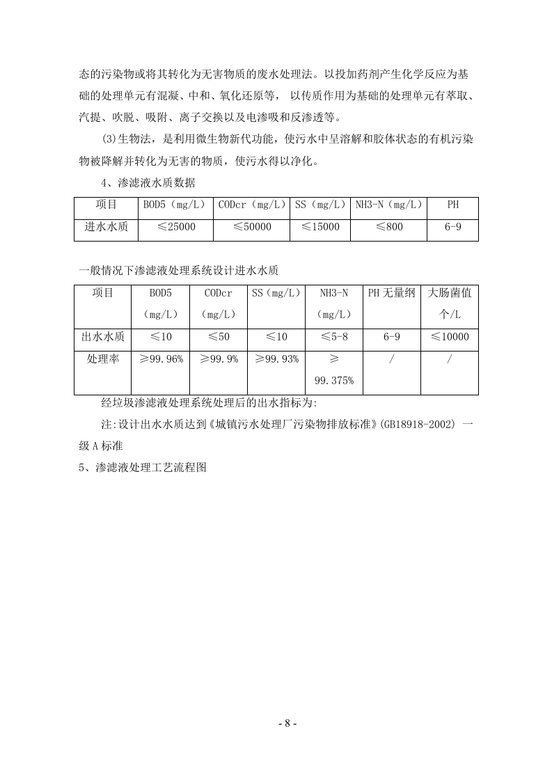 垃圾填埋场渗滤液处理方案169页.doc 第8页