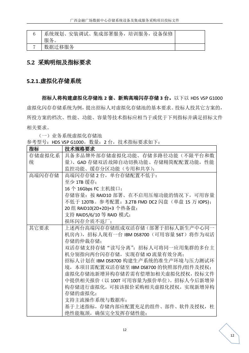 广西金融广场数据中心存储系统设备及集成服务采购项目投标文件（249页）（2024年修订版）.docx 第12页