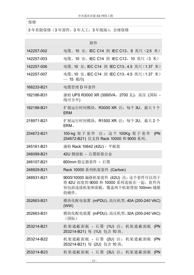 网络工程 机房设备采购投标书（共121页）（2024年修订版）.docx 第15页