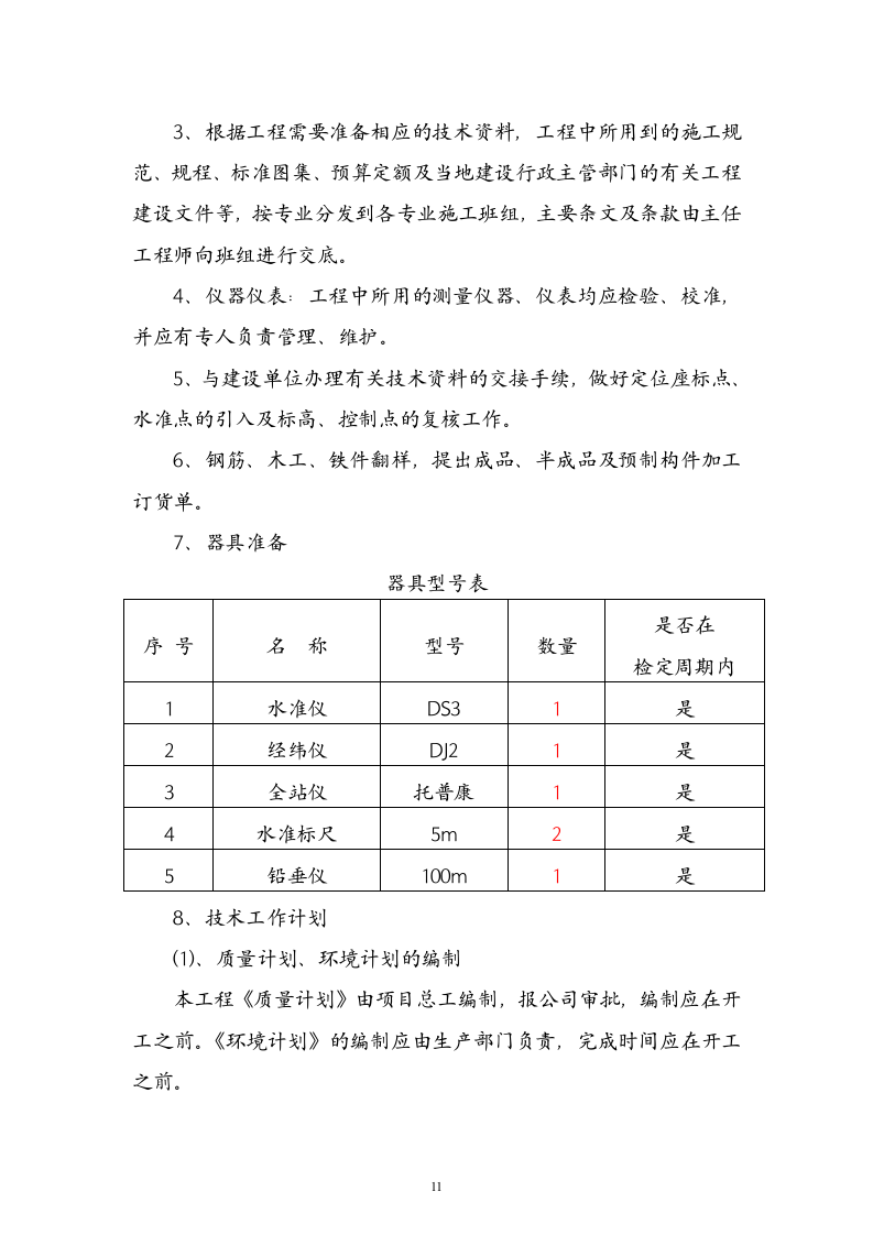宜昌市第二人民医院内科（精神科）综合住院楼-施工组织设计(二医院)149页.doc 第11页