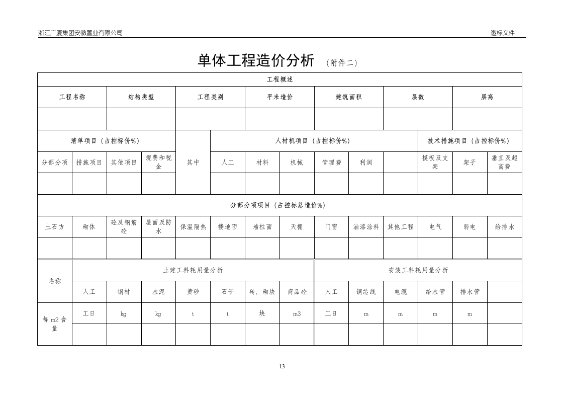 工程量清单及控制价招标文件编制范本13页.doc 第13页