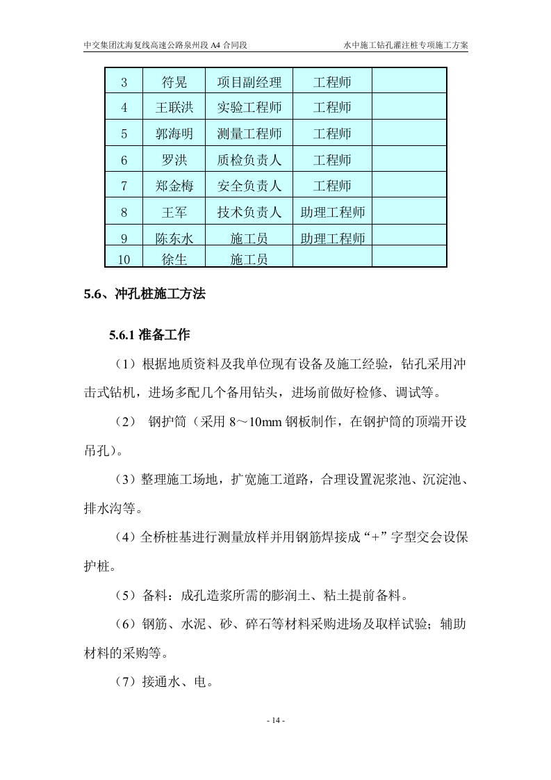 水中施工钻孔灌注桩专项施工方案34页.docx 第14页