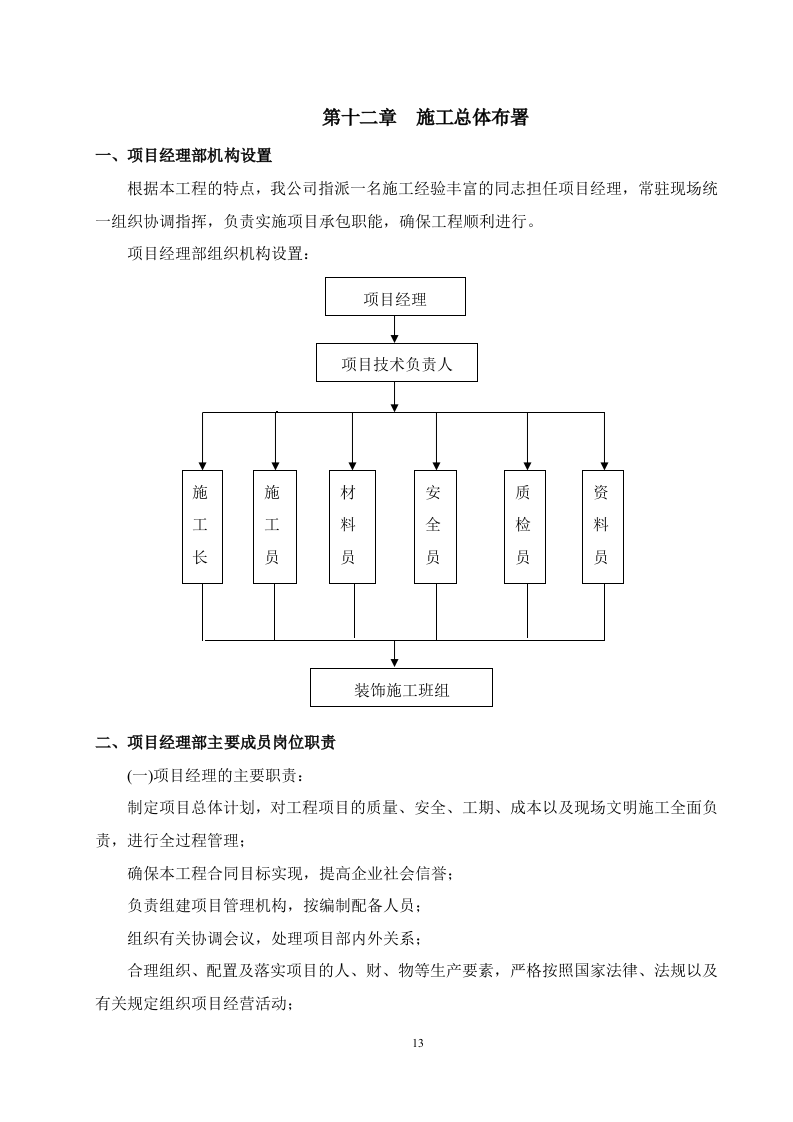装饰工程投标书(50页).doc 第13页